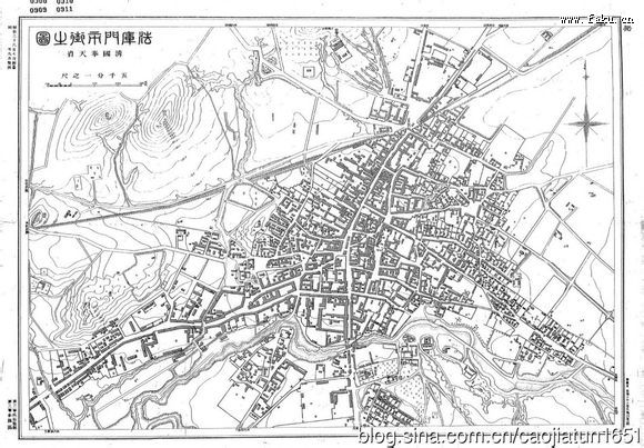1905年的《法库门市街之图》